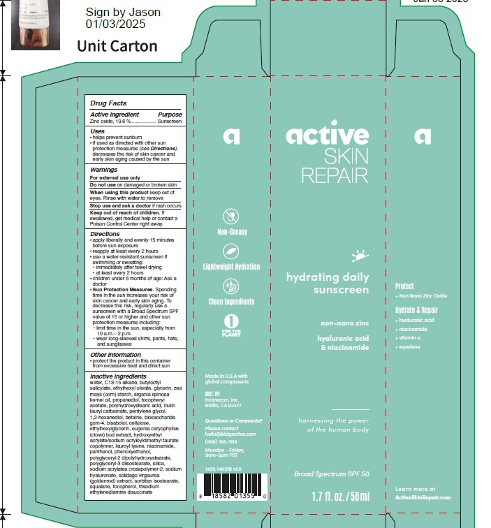 Active Skin Repair Hydrating Daily Sunscreen